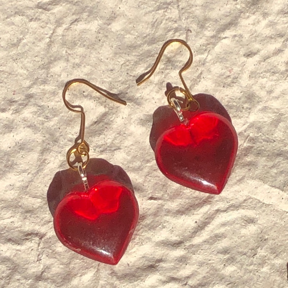 Heart earrings
